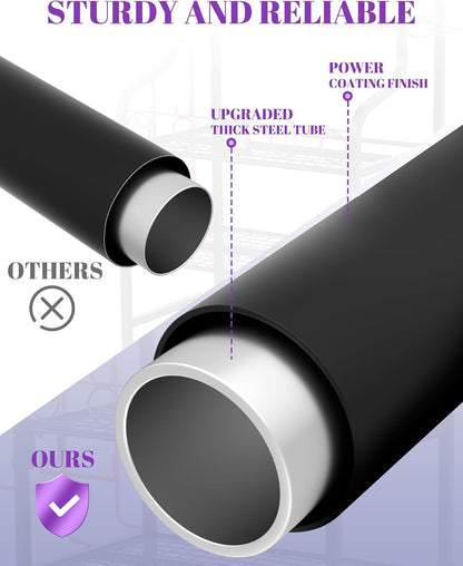 Mythinglogic Estante de gimnasio en casa para mancuernas, esterilla...