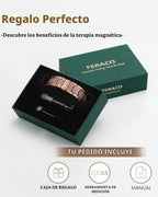 Pulsera de cobre para hombre Feraco, 3 veces más fuerte, pulseras m...
