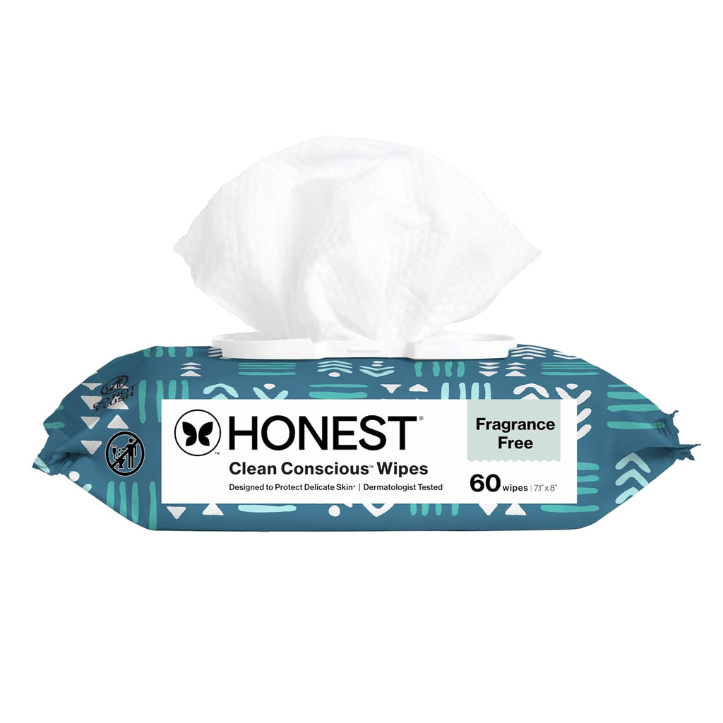 The Honest Company - Toallitas limpiadoras para bebé con 99% de agu...