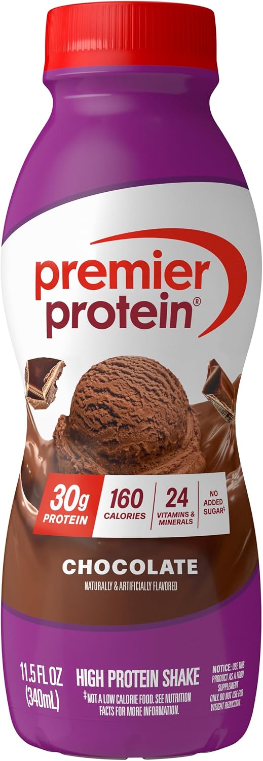Premier Protein Batido alto en proteínas de 1.06 oz, chocolate, 1 p...