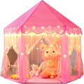 Monobeach - Tienda de campaña estilo castillo de princesa para niña...