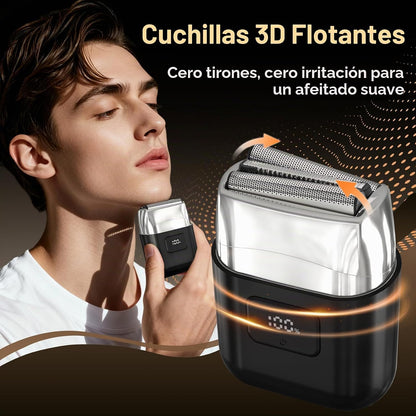 YOXSPD Afeitadora eléctrica de lámina para hombres, mini maquinilla...