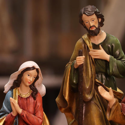 Zayton Juego de figuras de Navidad de 5 pulgadas, 11 piezas | Juego...