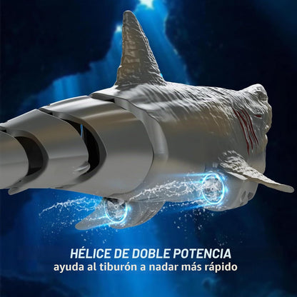 flycites Juguetes de agua de tiburón a control remoto para piscina,...
