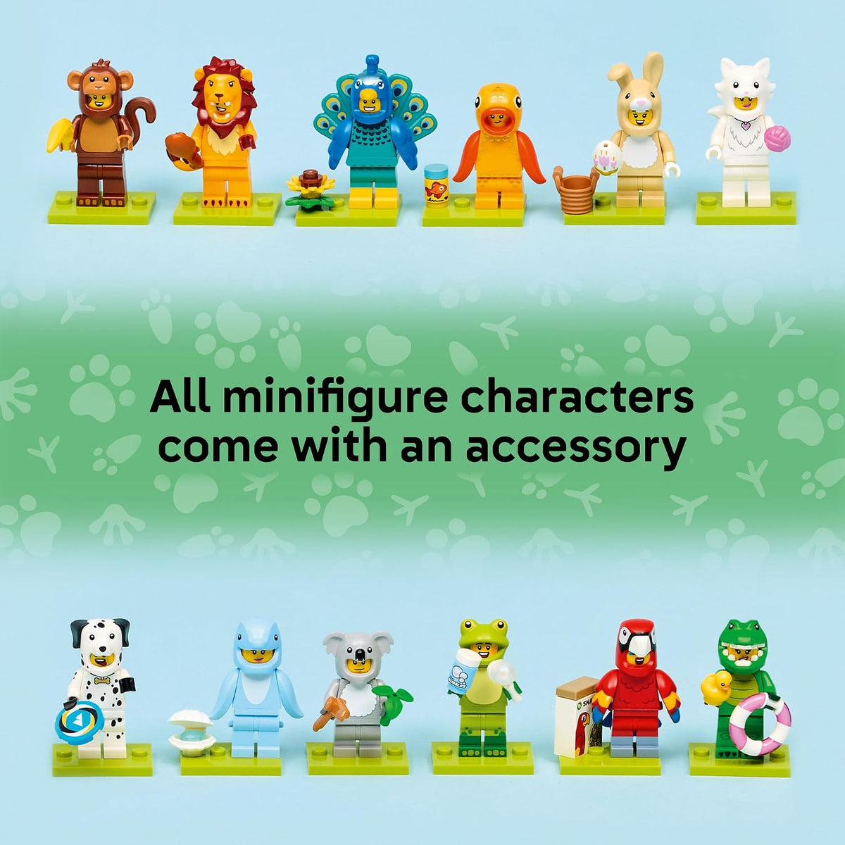 LEGO Minifigures Animal Series 28 Paquete de 6 66813 | Caja misteri...