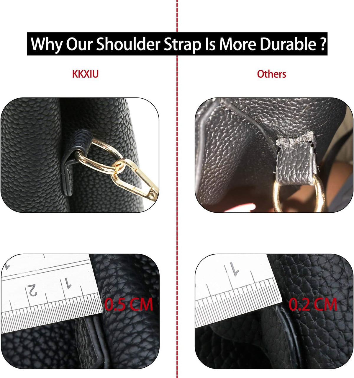 KKXIU Monederos y bolsos para mujer, Bolso tipo cartera con asa sup...