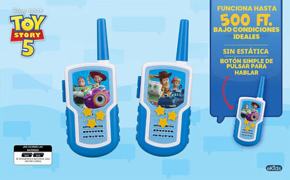 Toy Story 5 Walkie Talkies para niños, libre de estática y rango ex...