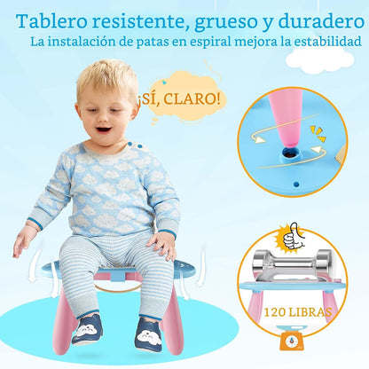 Kikidex Juguetes para niños de 1 a 3 años, tablero magnético de dib...