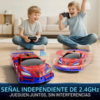 Qumcou - Juguetes con temática de araña para niños 3-8,1:16 transfo...