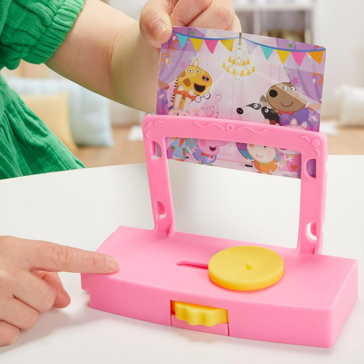 Peppa Pig Set de juego de fiesta de baile de Peppa con casa, 2 figu...