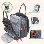 BabbleRoo Mochila para pañales \u2013 Bolsa de viaje para Baby Esse...