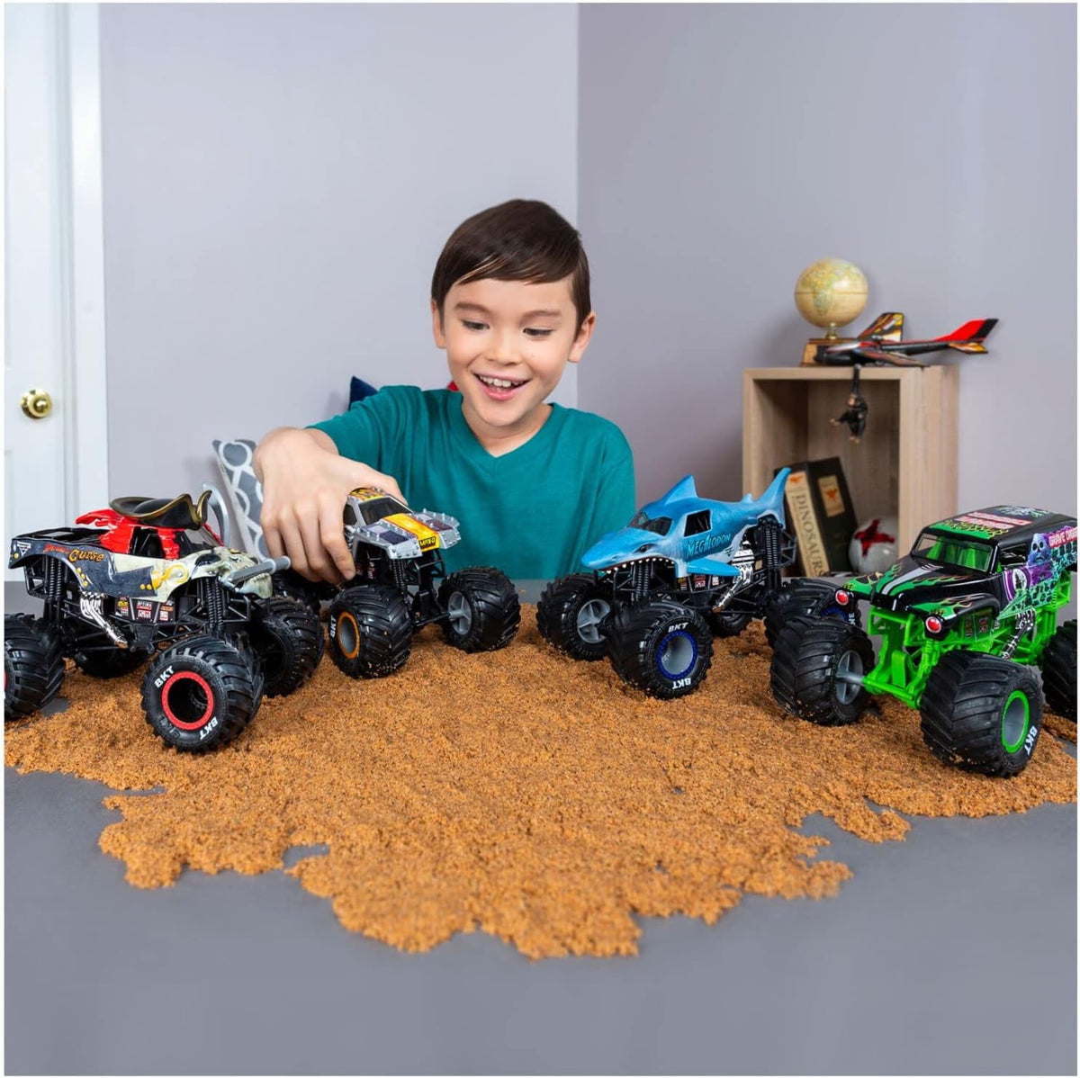 Monster Jam, Monster Truck oficial de Sparkle Smash, vehículo colec...