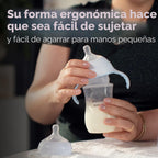 Philips Avent Biberón de vidrio natural, flujo medio, 8 onzas, sin...