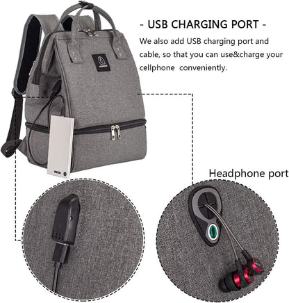 Mochila para extractor de leche \u2013 Doble capa para madre bolsa...
