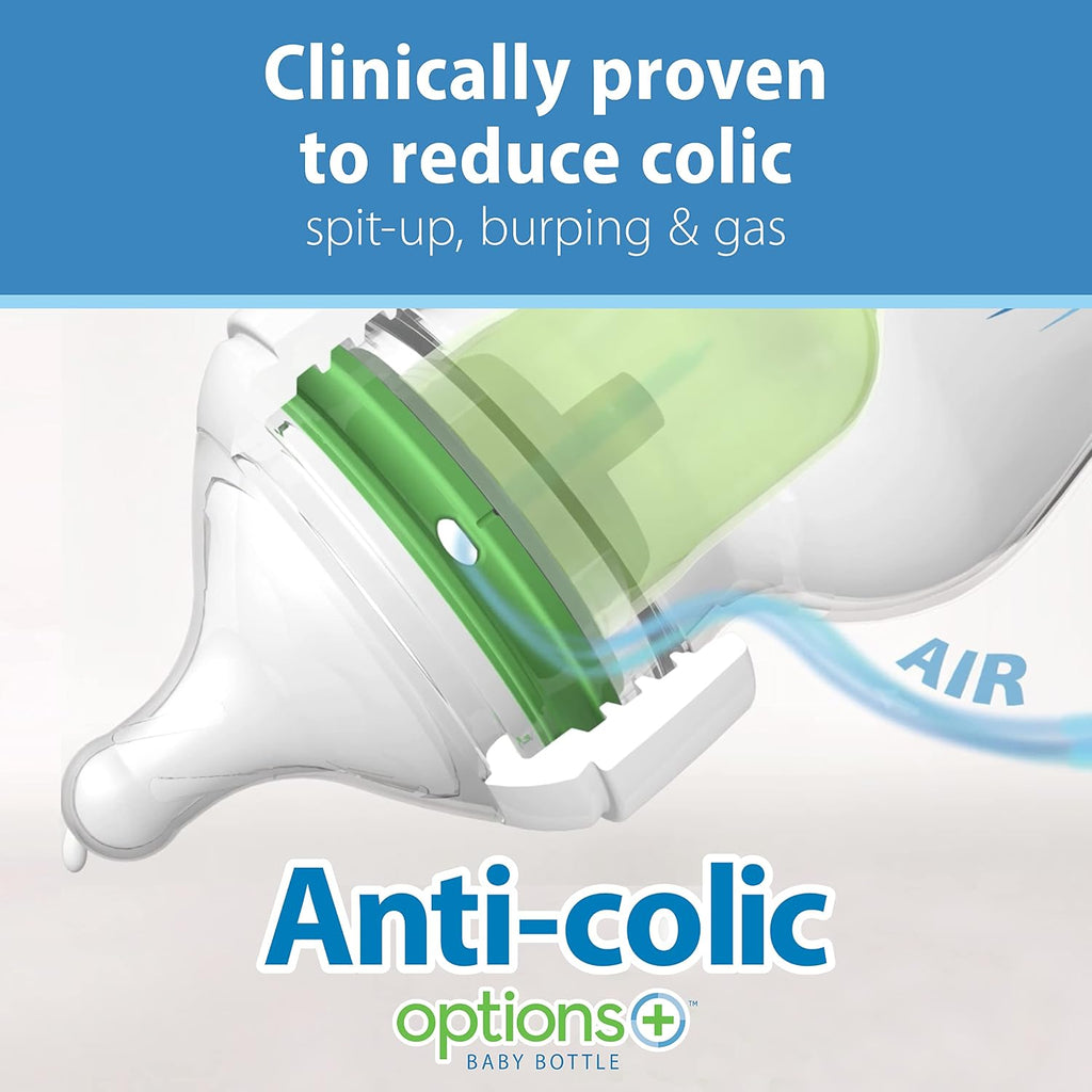 Dr. Brown's Anti-Colic Options+ - Juego de regalo esencial de b...