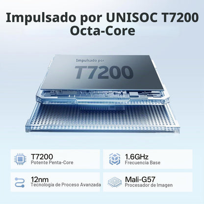Tablet Android 16 de 10 pulgadas con teclado, 16 GB de RAM + 32 GB,...