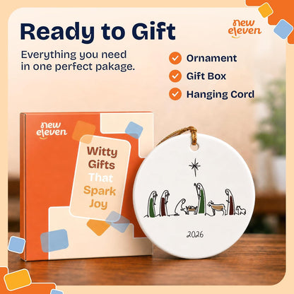NewEleven Adornos de Navidad de Natividad 2025 \u2013 Regalos crist...