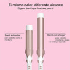 Conair - Plancha rizadora, doble cerámica, barril de 1 1\/2 pulgada...