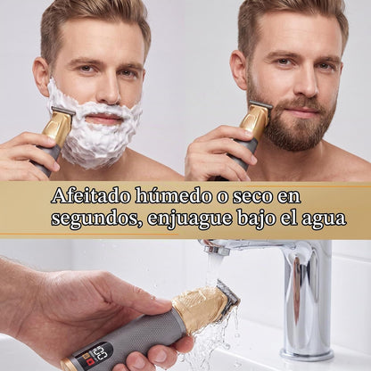 Manscape - Cortadora de barba y cuerpo para hombres, impermeable, k...