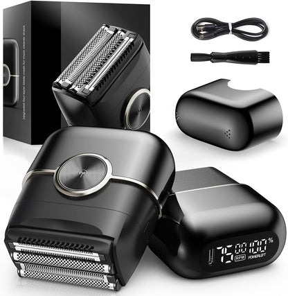 NKTMXY Afeitadoras eléctricas para hombres: 4 cuchillas flotantes y...