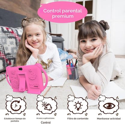 PEICHENG Tableta para niños de 7 pulgadas, Android 12.0 para niños,...