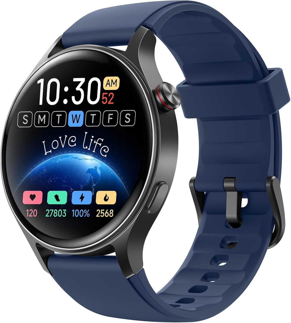Fitpolo Reloj inteligente para hombres y mujeres, rastreador de act...