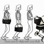 TOPDesign Organizador universal para cochecito de bebé, carrito de...