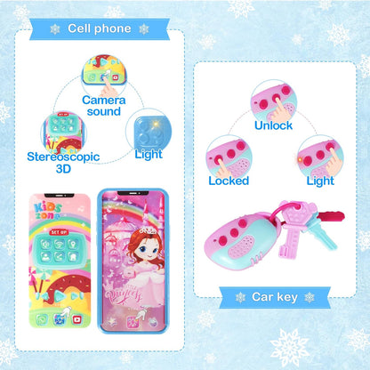 Bolso de juego Shemira para niñas pequeñas, juguetes de princesa de...