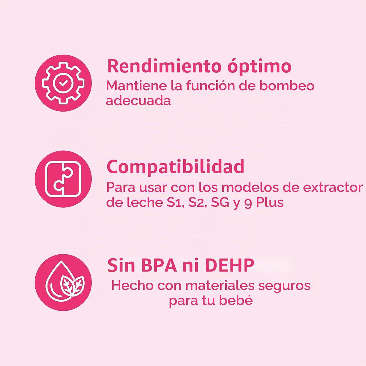 Spectra Baby Backflow Protector Pieza de repuesto para bomba de lec...