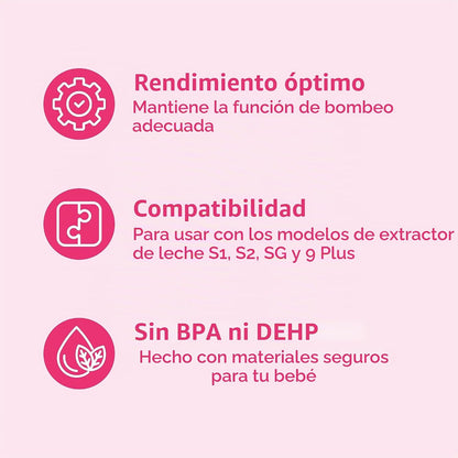 Spectra Baby Backflow Protector Pieza de repuesto para bomba de lec...