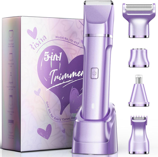 Risina Recortadora de bikini 5 en 1 para mujer, regalos para mujer,...