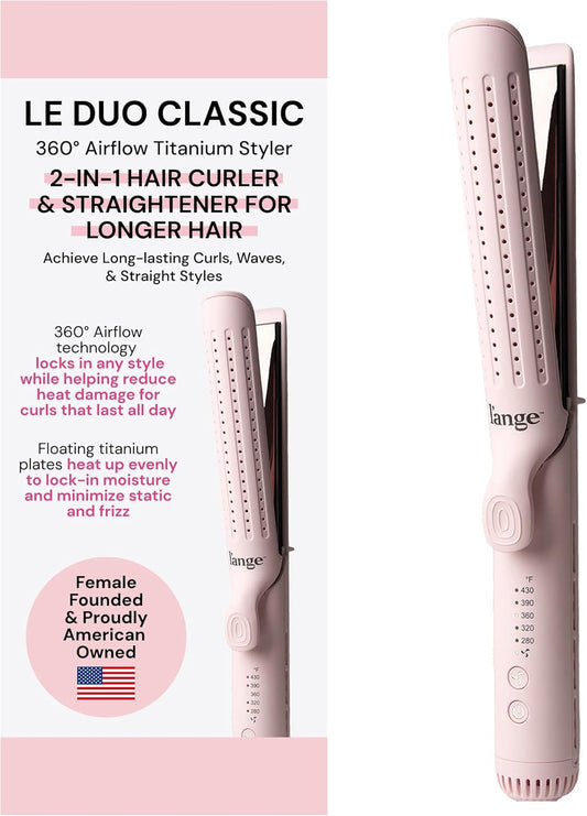 L'ANGE HAIR Le Duo Grande - Moldeador de flujo de aire de 360°,...