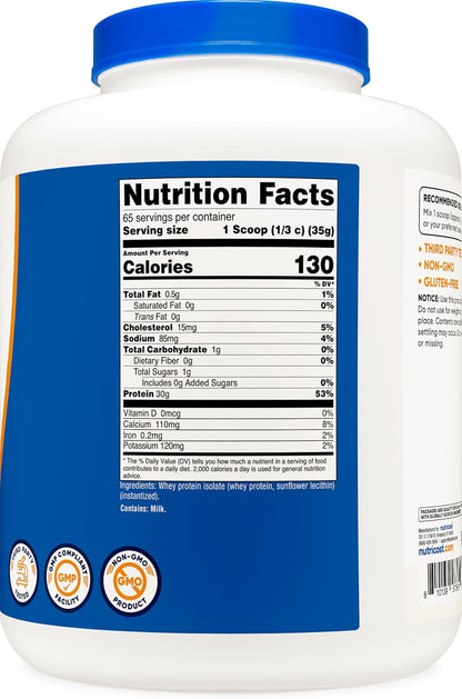 Nutricost - Aislado de proteína de suero