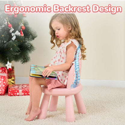 KidBloom - Silla ergonómica para niños, silla para niños, color ros...