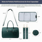 LOVEVOOK - Bolso para pañales con estuche para chupete y cambiador,...