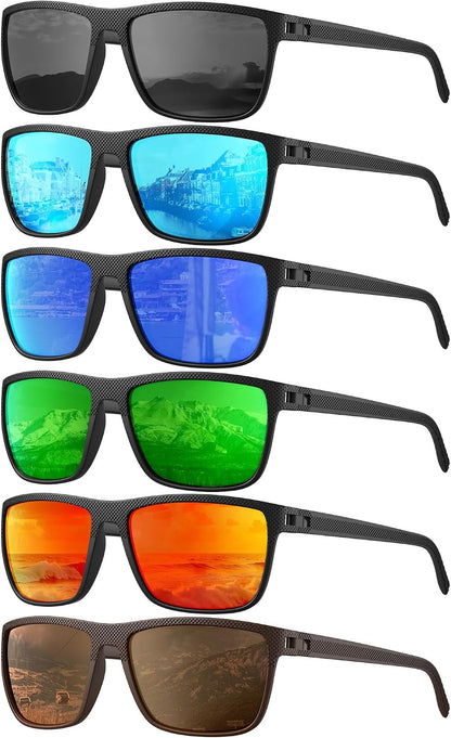CIFOYA Gafas de sol polarizadas para hombre - Gafas de sol clásicas...