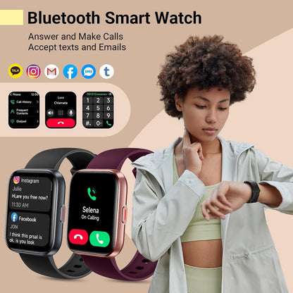 Relojes inteligentes para mujer, reloj inteligente para teléfonos A...
