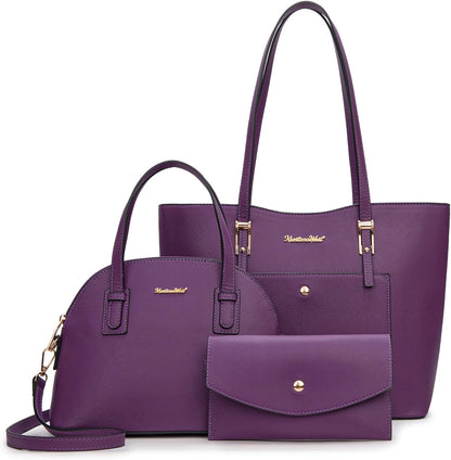 Montana West - Juego de 3 piezas de bolsos para mujer: bolso de man...