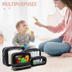 YOPCDJ Set de 5 Bolsas Organizadoras para Mochila de Pañales, Bolsa...