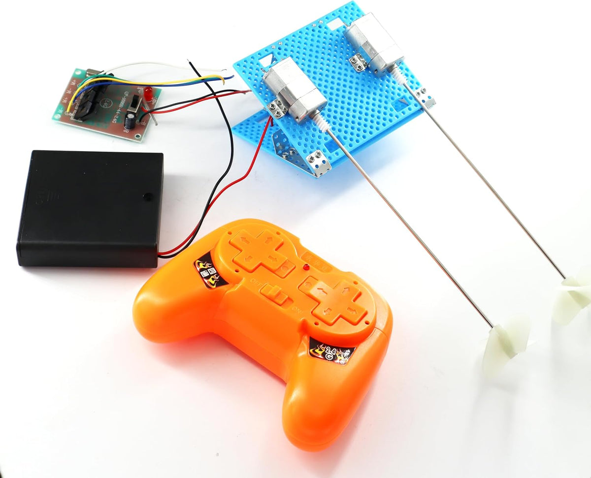 Kit de barco RC 2.4G con motor y hélice, modelo de barco de control...