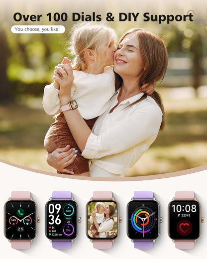 Relojes inteligentes Quican para mujer, relojes inteligentes Alexa...