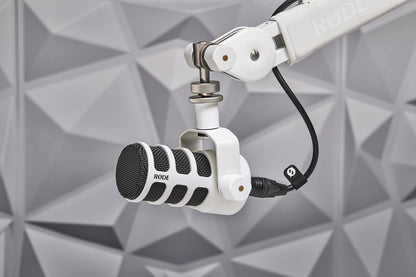 RØDE PodMic - Micrófono cardioide de transmisión dinámica, color bl...