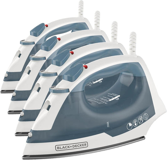 BLACK+DECKER Plancha de vapor para ropa con apagado automático y su...