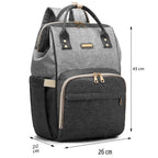 GAIVP Mochila para pañales para mujer, bolsas de bebé para niñas, b...