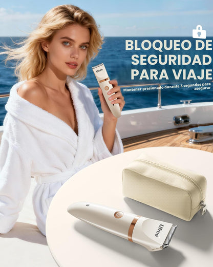 Ufree Maquinilla de Afeitar Eléctrica 3 en 1 para Mujer, Regalos pa...