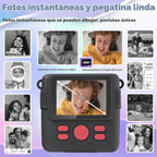 ESOXOFFORE Cámara de impresión instantánea para niños, regalos de c...