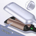 Ondulador de pelo de sirena Aima Beauty Twins de 32 mm (1,25 pulgad...