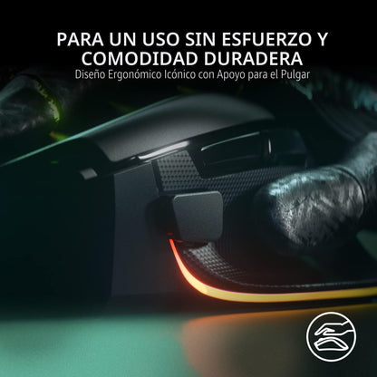 Razer Basilisk V3 - Ratón ergonómico con cable para juegos
