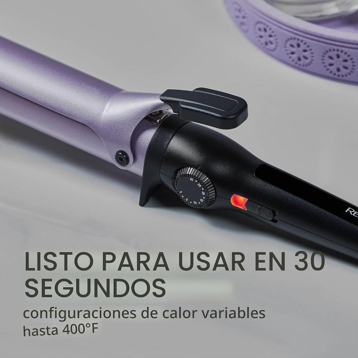 Remington Rizador con clip antiestático de 1.5 pulgadas con protecc...