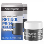 Neutrogena Retinol Pro+ Crema hidratante nocturna antiarrugas, repa...